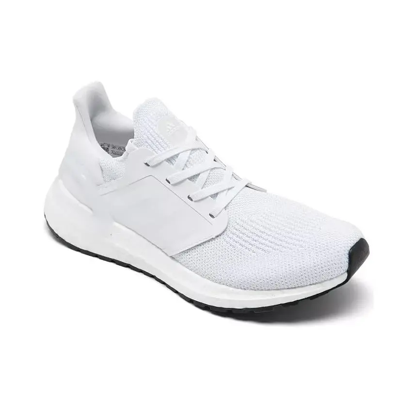 Adidas Ultraboost 20 Sneaker Boys 7 White Lace Up Athletic Running Shoes JOBB067
