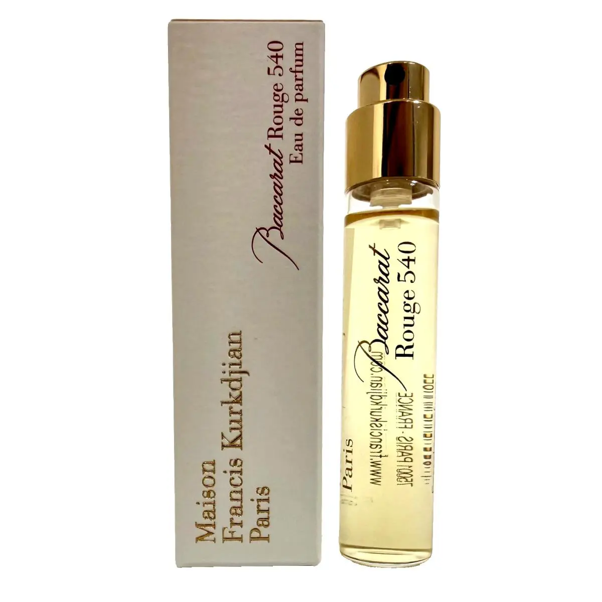 Maison Francis Kurkdjian Baccarat Rouge 540 Edp Travel Perfume Spray 11ml/0.37oz