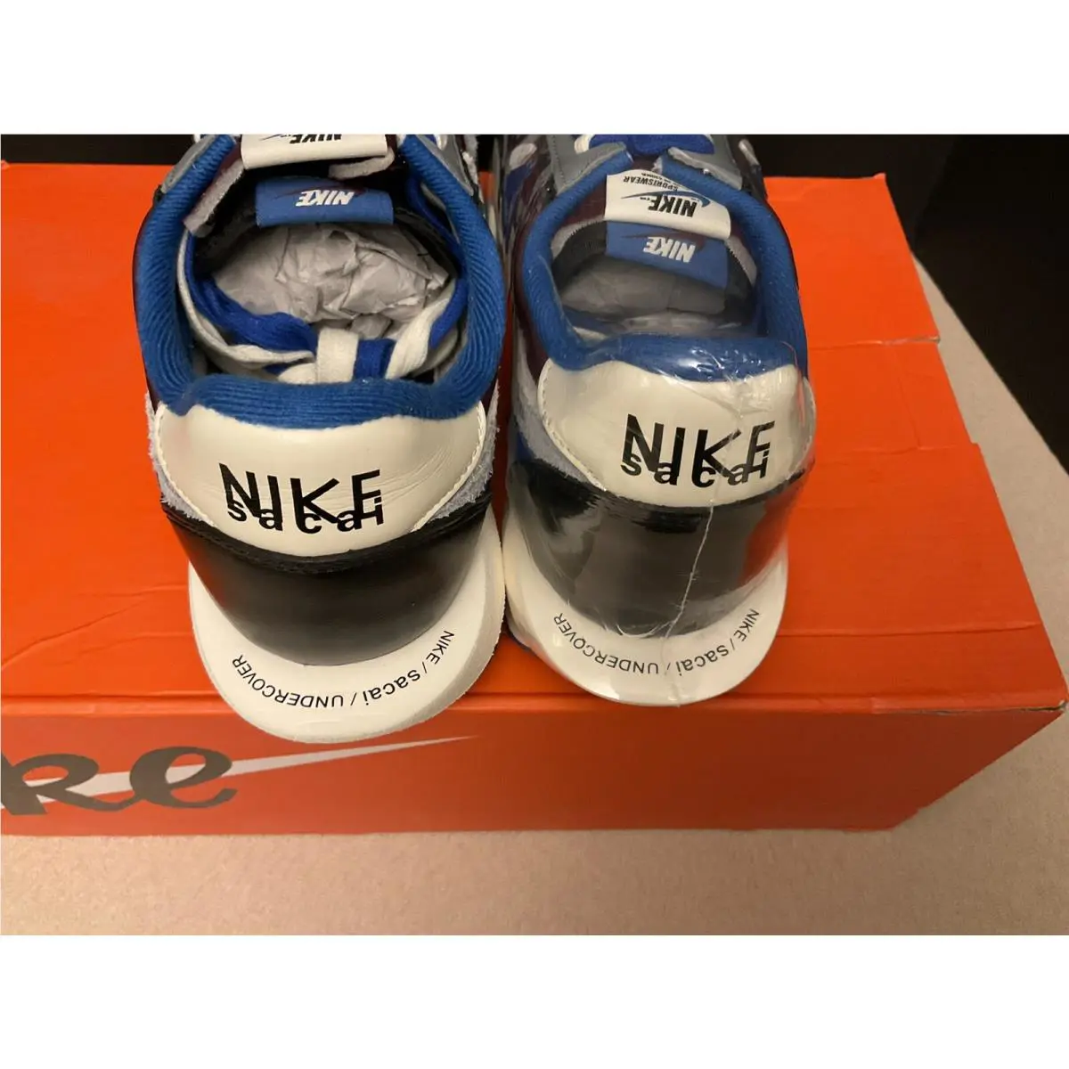 Nike shoes - Nike LD Waffle sacai Undercover Night Maroon Team Royal - DJ4877-600 - Maroon 5