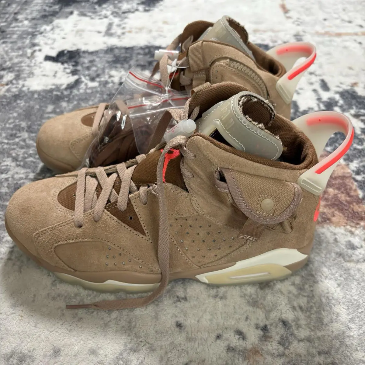 Nike shoes - Air Jordan 6 - Air - DH0690200 - Brown, Manufacturer: Tan 3