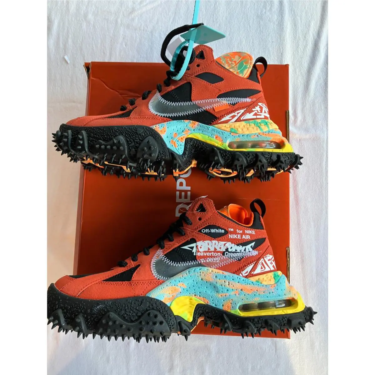 Nike shoes - Nike Air Terra Forma - Air Terra Forma - DQ1615-800 - Orange, Manufacturer: Mantra Orange/Black/Clear (UPC: 196975761005) 1