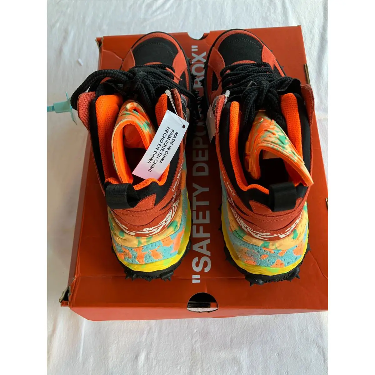 Nike shoes - Nike Air Terra Forma - Air Terra Forma - DQ1615-800 - Orange, Manufacturer: Mantra Orange/Black/Clear (UPC: 196975761005) 2
