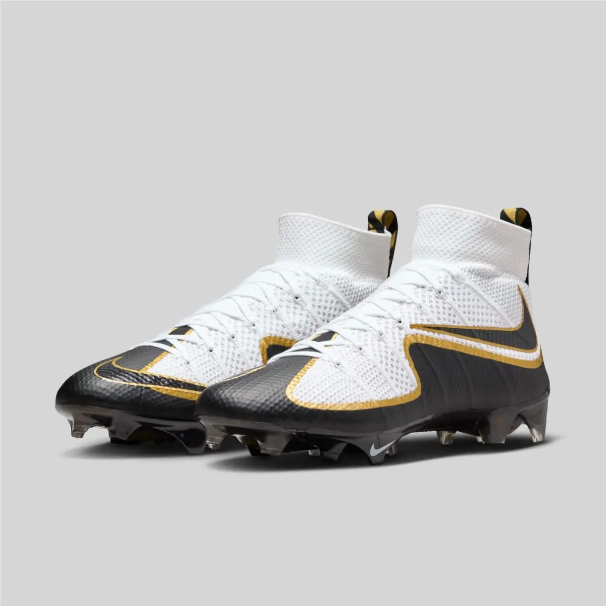 Vapor Edge 360 UT White Gold Black HM5458-100 Men`s Size 10.5 Cleats by Nike