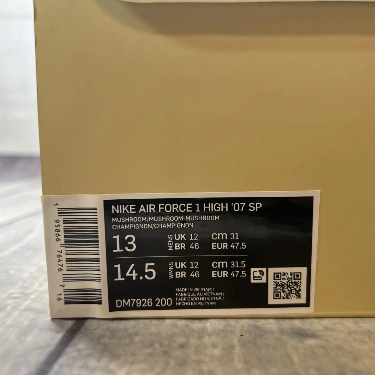 Nike shoes - Nike Air Force 1 - Air Force - DM7926200 - Brown 9