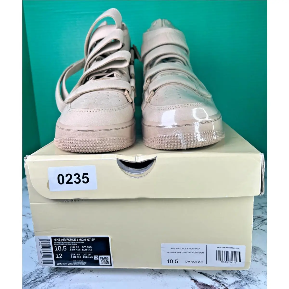 Nike shoes - Nike Air Force 1 - Air Force - DM7926-200 - Brown (UPC: 0195866764712) 0