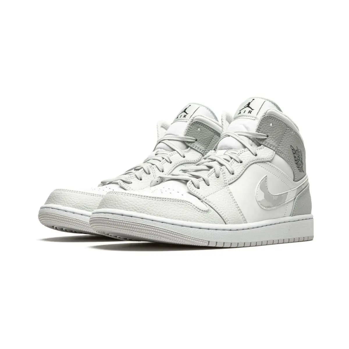 Air Jordan 1 Mid SE GS Size 7Y/WMNS 8.5 White/photon Dust-grey Fog DD3235 100