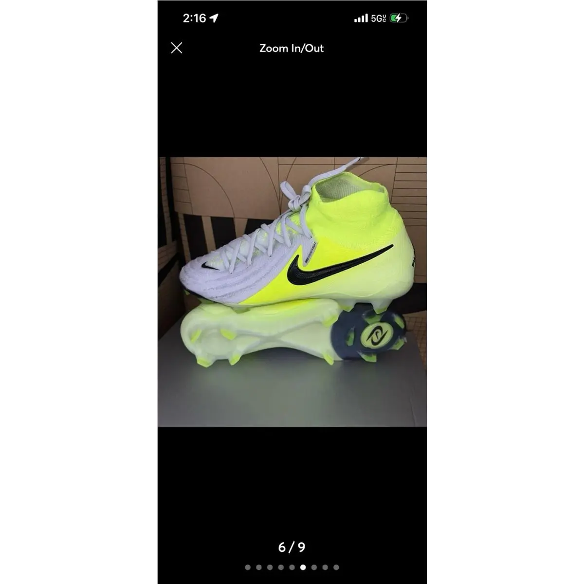 Nike shoes - Nike Phantom Luna - Phantom Luna - FJ2572 003 - Metallic Silver/Black-Volt (UPC: 197600861114) 3