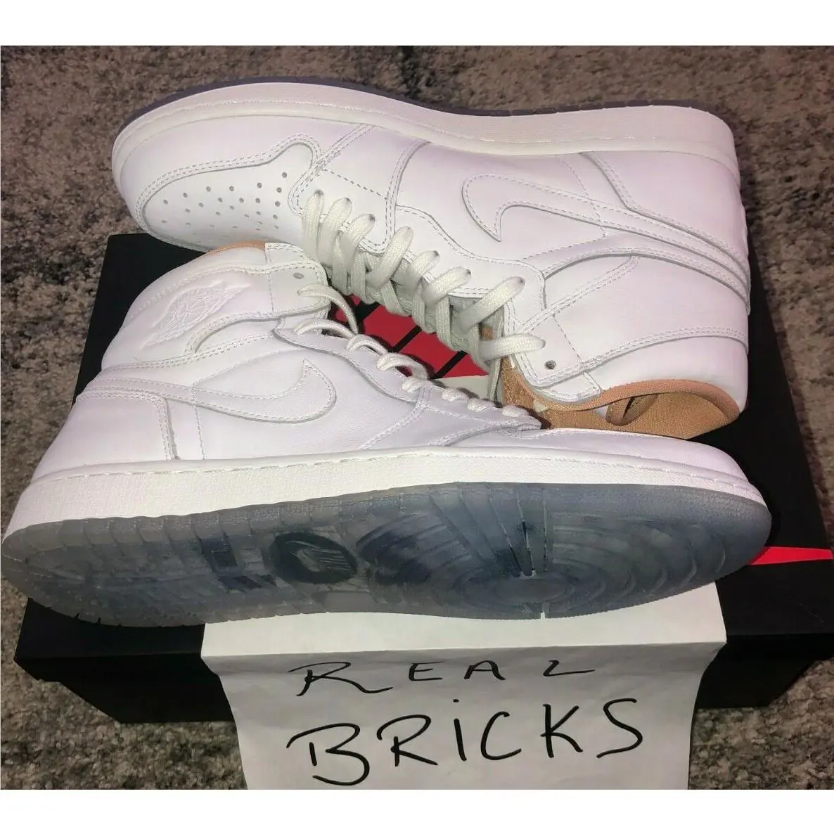 Nike shoes - Nike Air Jordan 1 Retro High LA - 819012-130 - Ivory 0