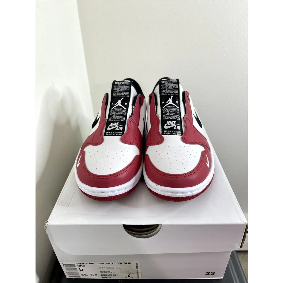 Nike shoes - Air Jordan 1 - Air - BQ8462601 - Red, Manufacturer: Varsity Red, White, Black 0
