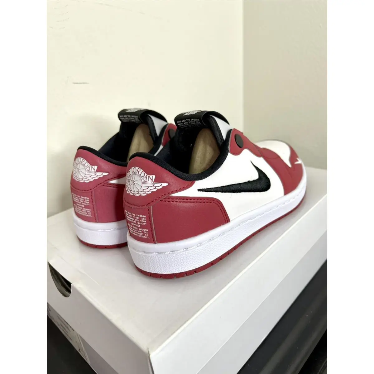 Nike shoes - Air Jordan 1 - Air - BQ8462601 - Red, Manufacturer: Varsity Red, White, Black 6