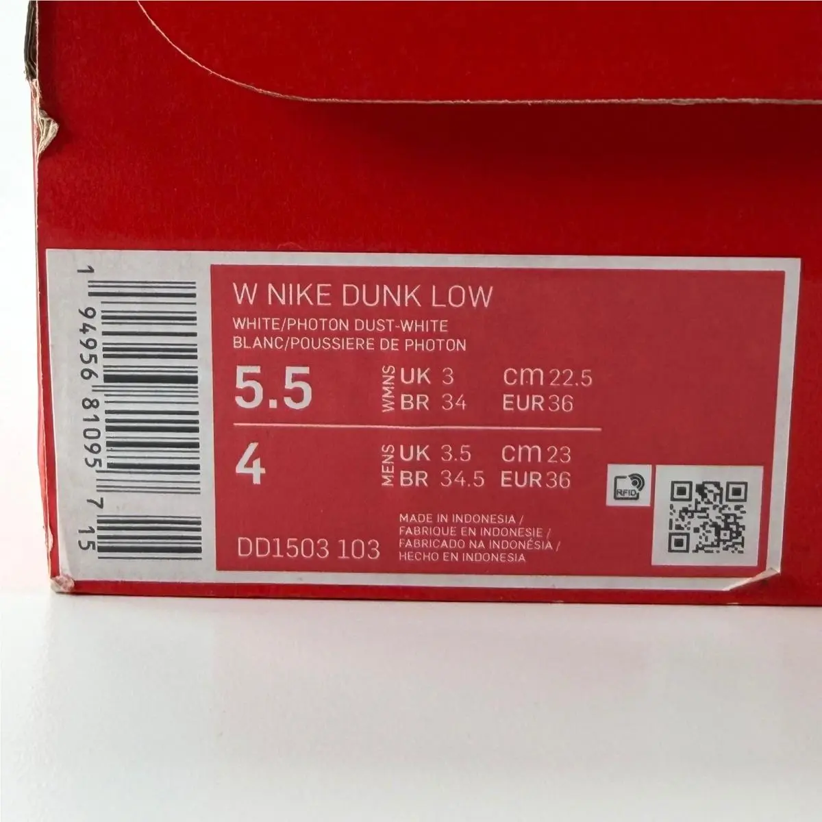 Nike shoes - Nike Dunk Low - Dunk Low - DD1503-103 - Gray 6