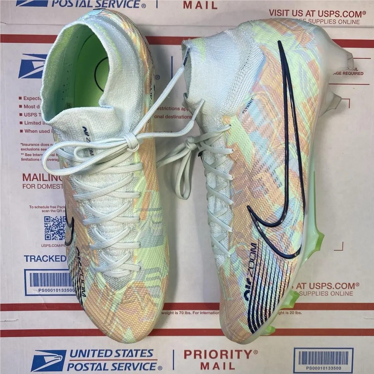 Nike Zoom Mercurial Superfly 9 Elite FG ‘bonded Pack’ Men’s Size 12 DJ4977-343 - Multicolor