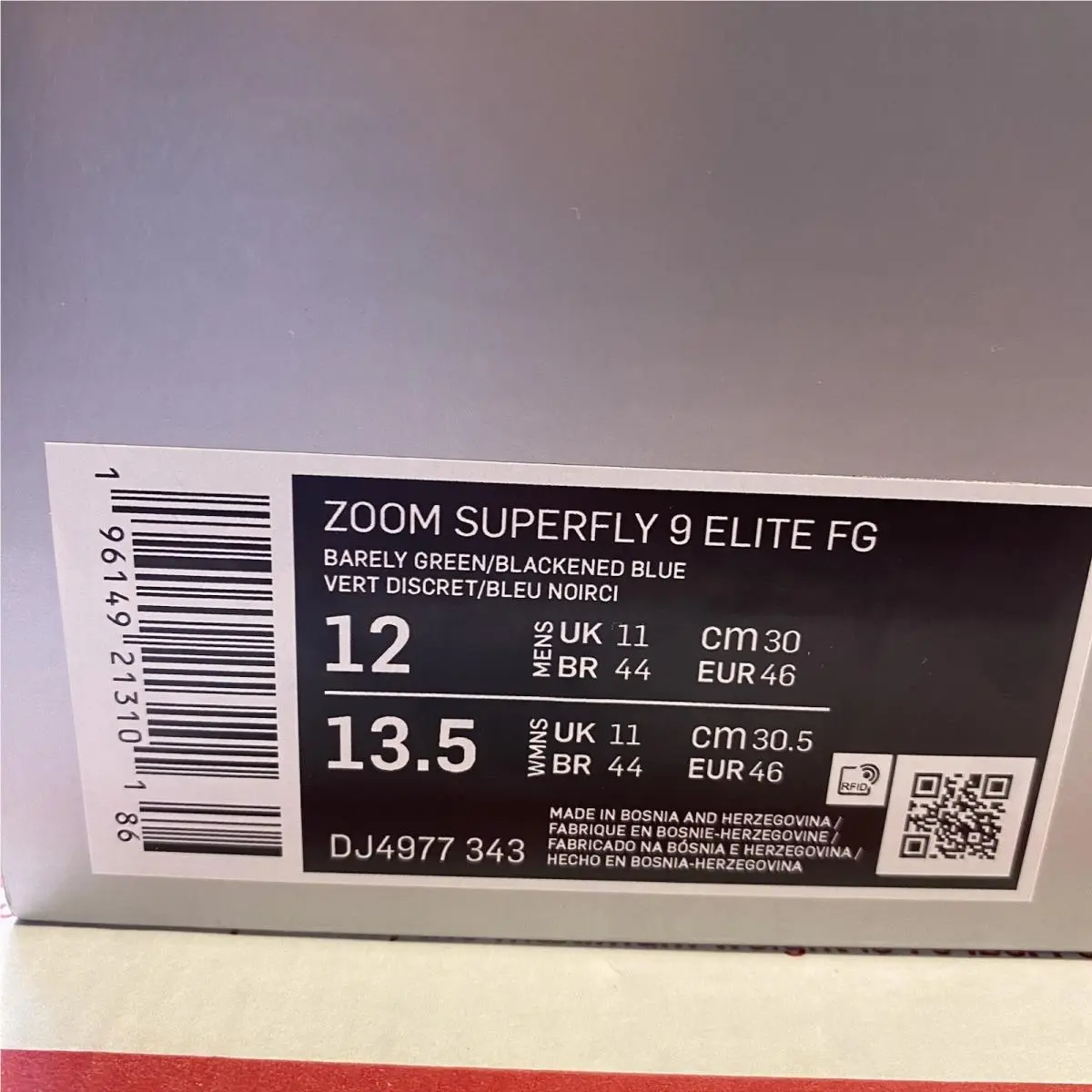 Nike shoes - Nike Mercurial Superfly 9 Elite - DJ4977-343 - Green 0