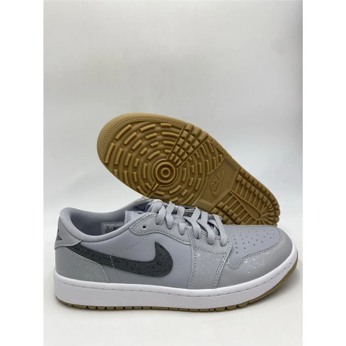 Nike Air Jordan 1 Low G Wolf Grey Iron Grey White DD9315 006 Men`s Size 8