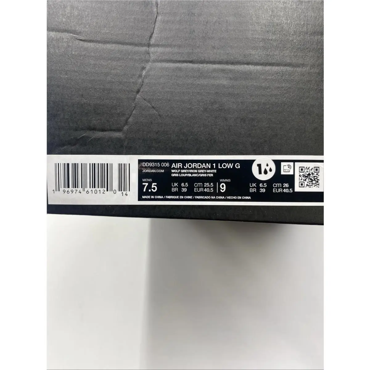 Nike shoes - DD9315006 - DD9315-006 - Wolf Grey/Iron Grey-White (UPC: 196974610120) 6