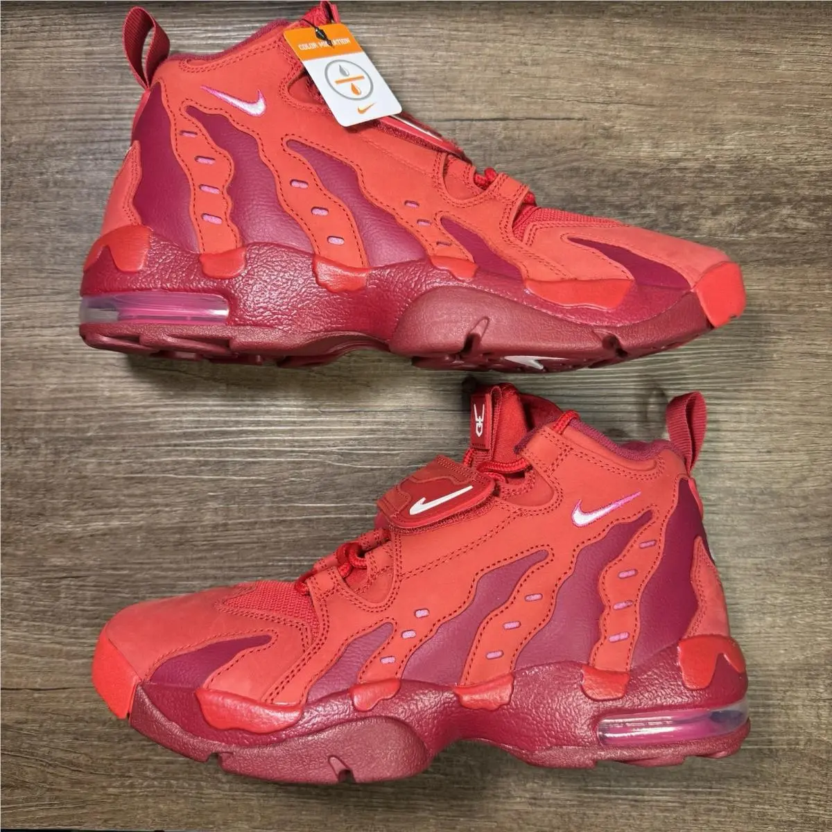 Nike shoes - Nike Air Diamond Turf - Air Diamond Turf - IF1617-600 - Red 2