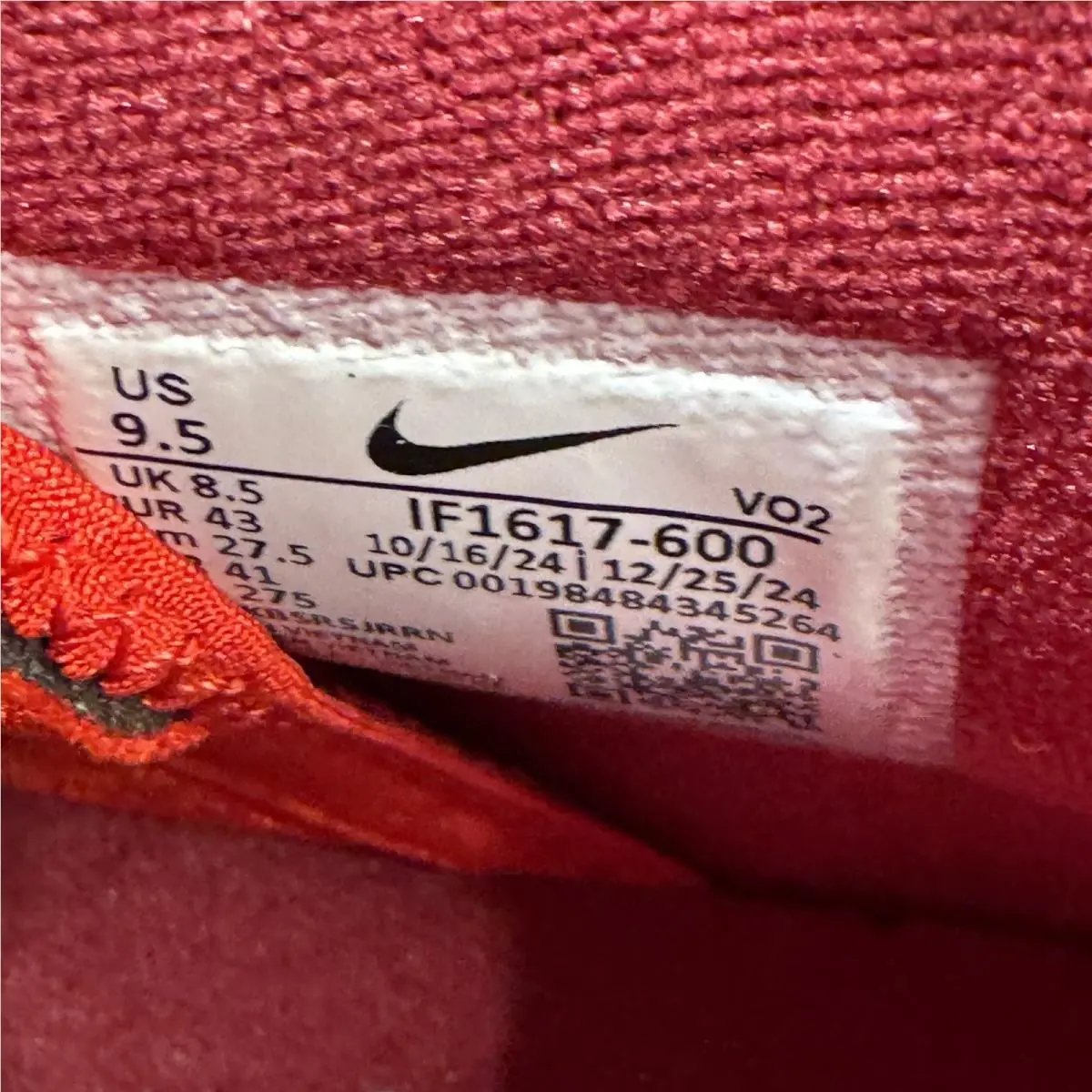 Nike shoes - Nike Air Diamond Turf - Air Diamond Turf - IF1617-600 - Red 4