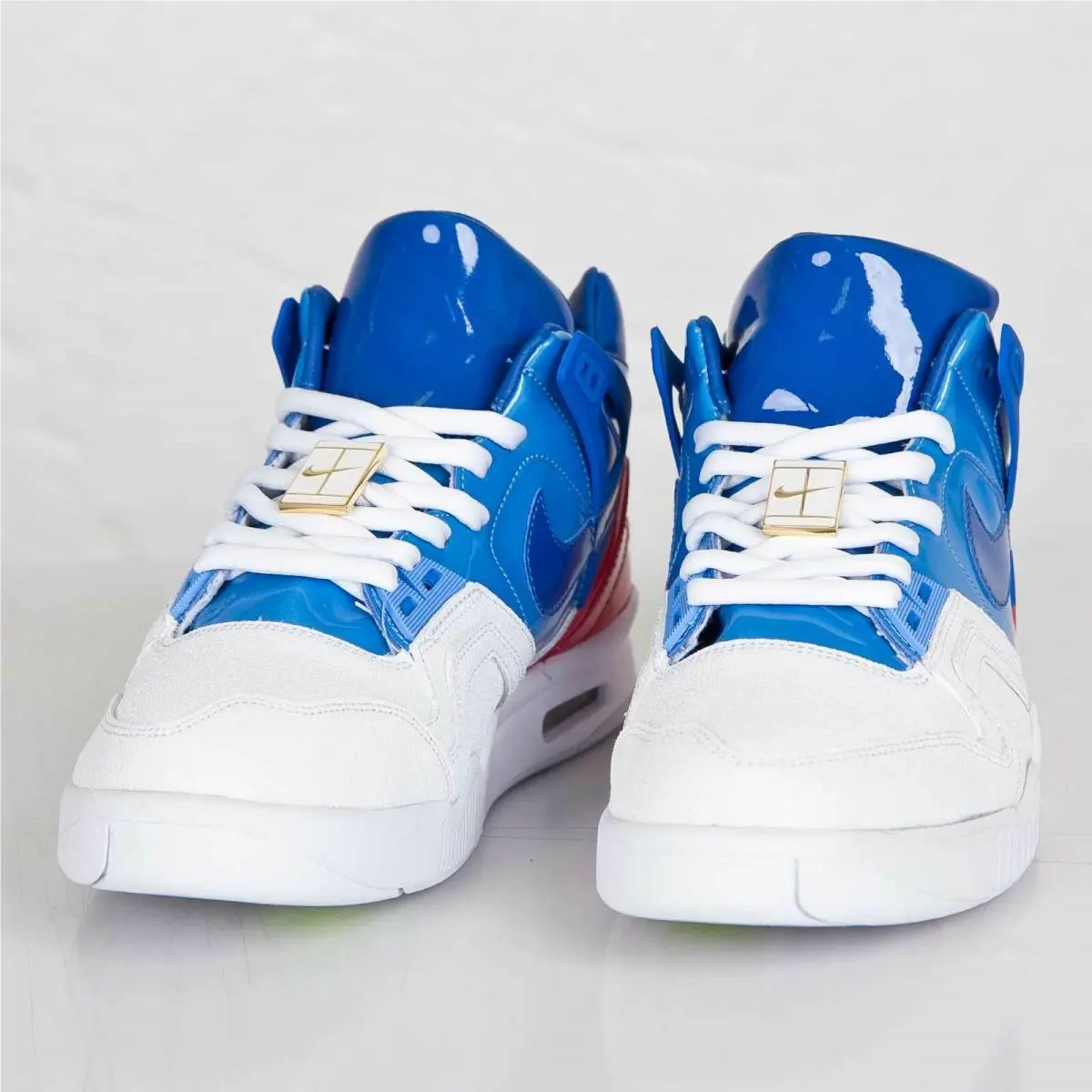 Nike shoes - Nike Air Tech Challenge II - 621358-146 - White/Prize Blue/University Blue/Gym red 0