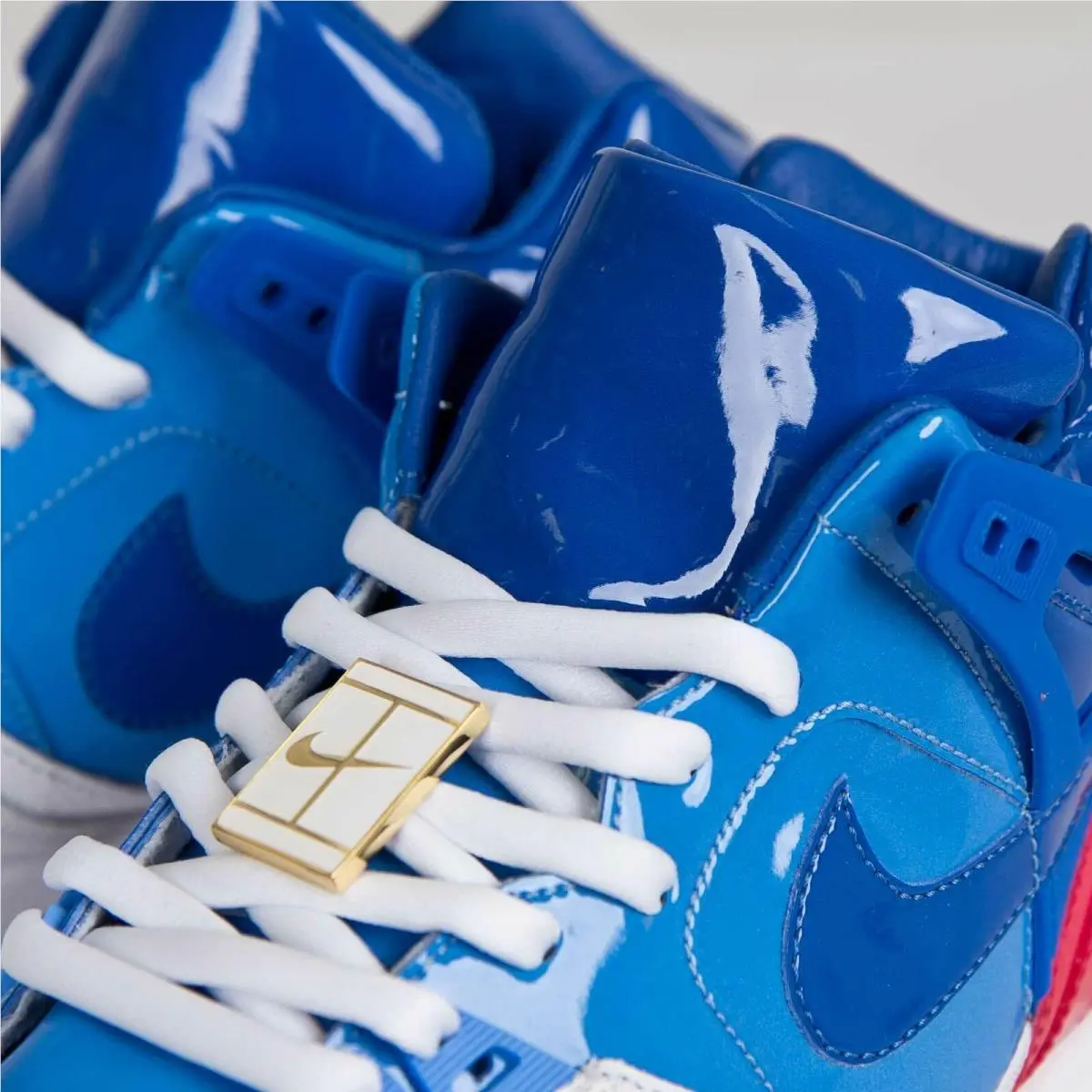 Nike shoes - Nike Air Tech Challenge II - 621358-146 - White/Prize Blue/University Blue/Gym red 3