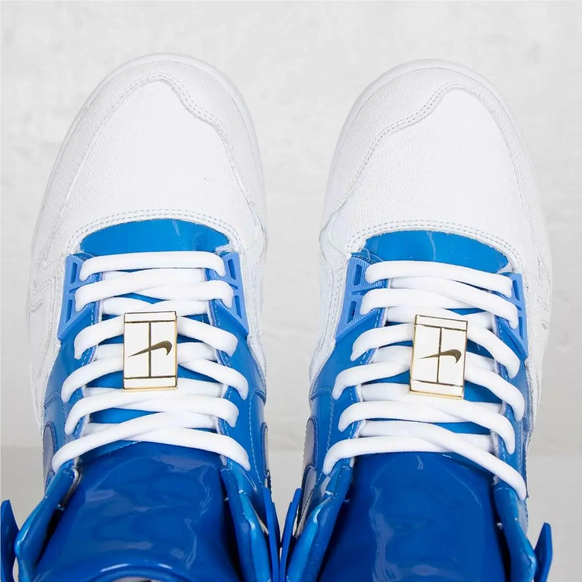 Nike shoes - Nike Air Tech Challenge II - 621358-146 - White/Prize Blue/University Blue/Gym red 5
