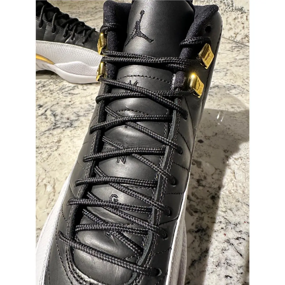 Nike shoes - Air Jordan 12 - Air - 848692-033 - Black White Gold 10