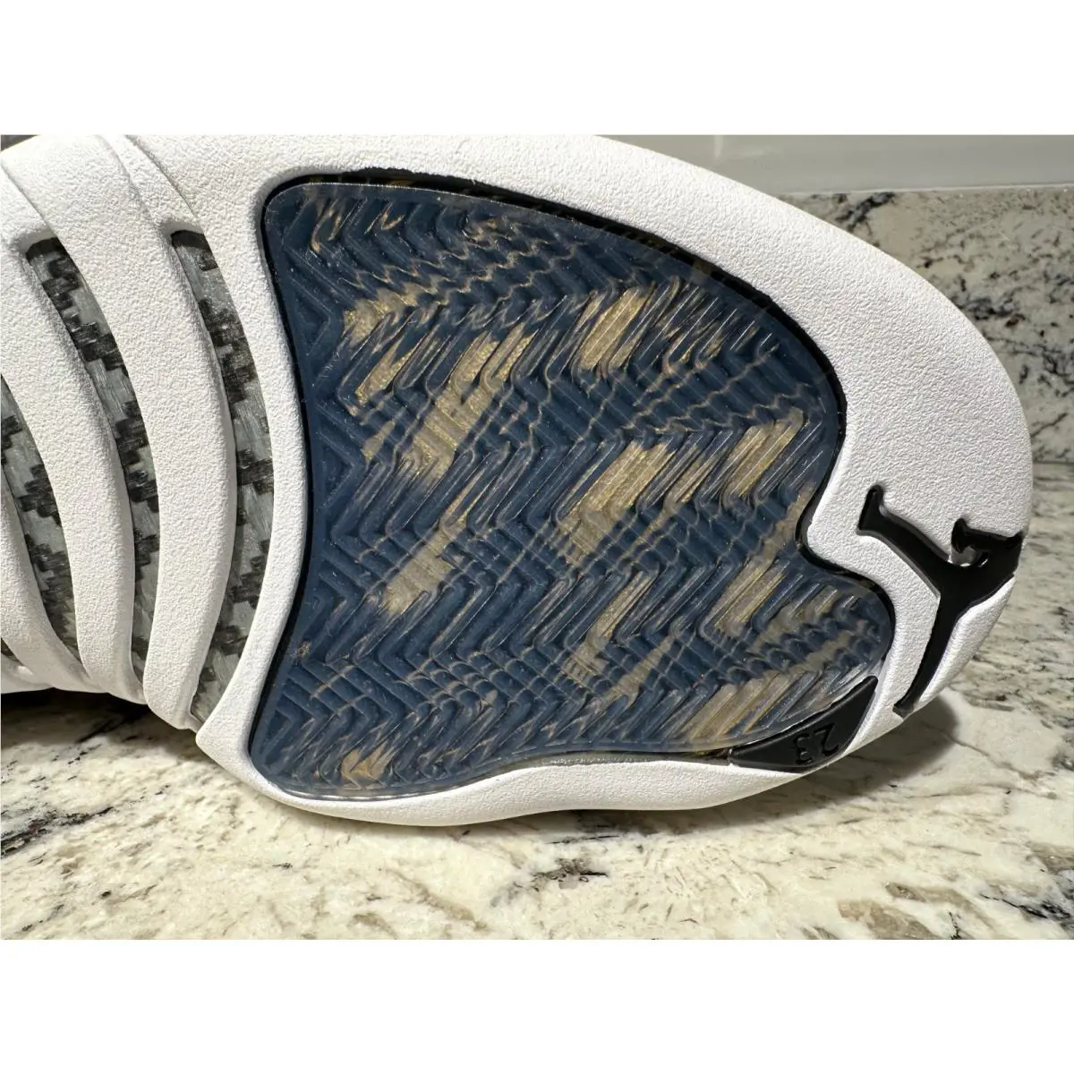 Nike shoes - Air Jordan 12 - Air - 848692-033 - Black White Gold 14