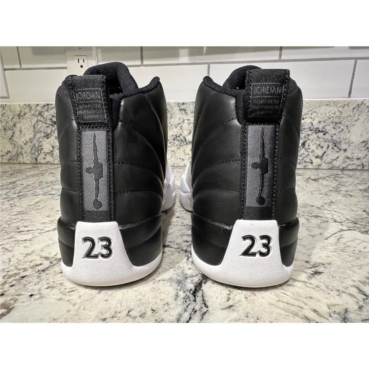 Nike shoes - Air Jordan 12 - Air - 848692-033 - Black White Gold 4