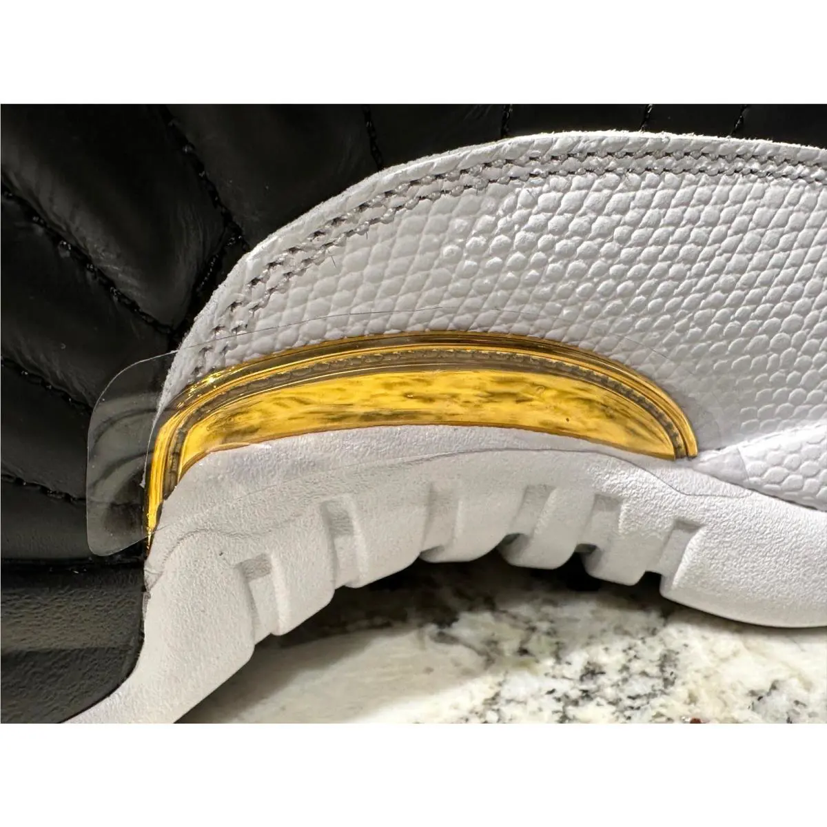 Nike shoes - Air Jordan 12 - Air - 848692-033 - Black White Gold 6