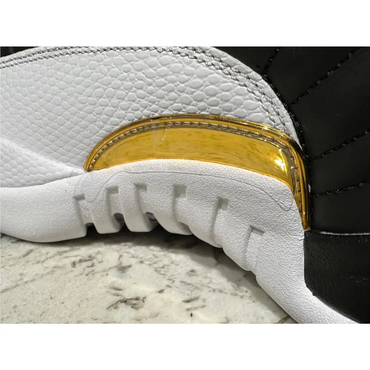 Nike shoes - Air Jordan 12 - Air - 848692-033 - Black White Gold 7