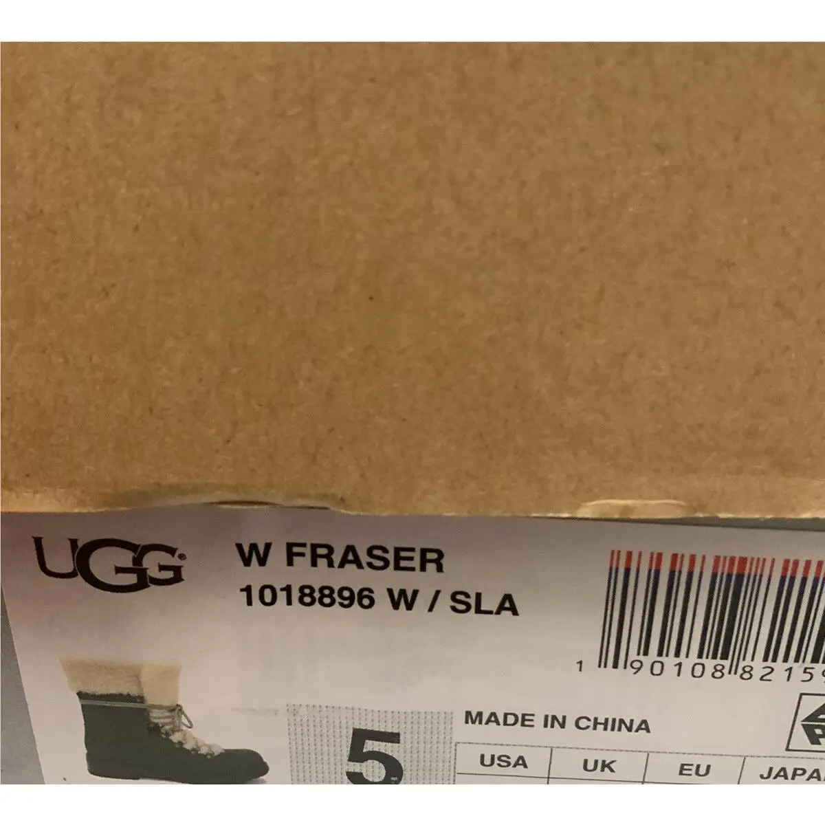UGG shoes - UGG FRASER SLATE - FRASER SLATE - Slate (UPC: 0190108821598) 0