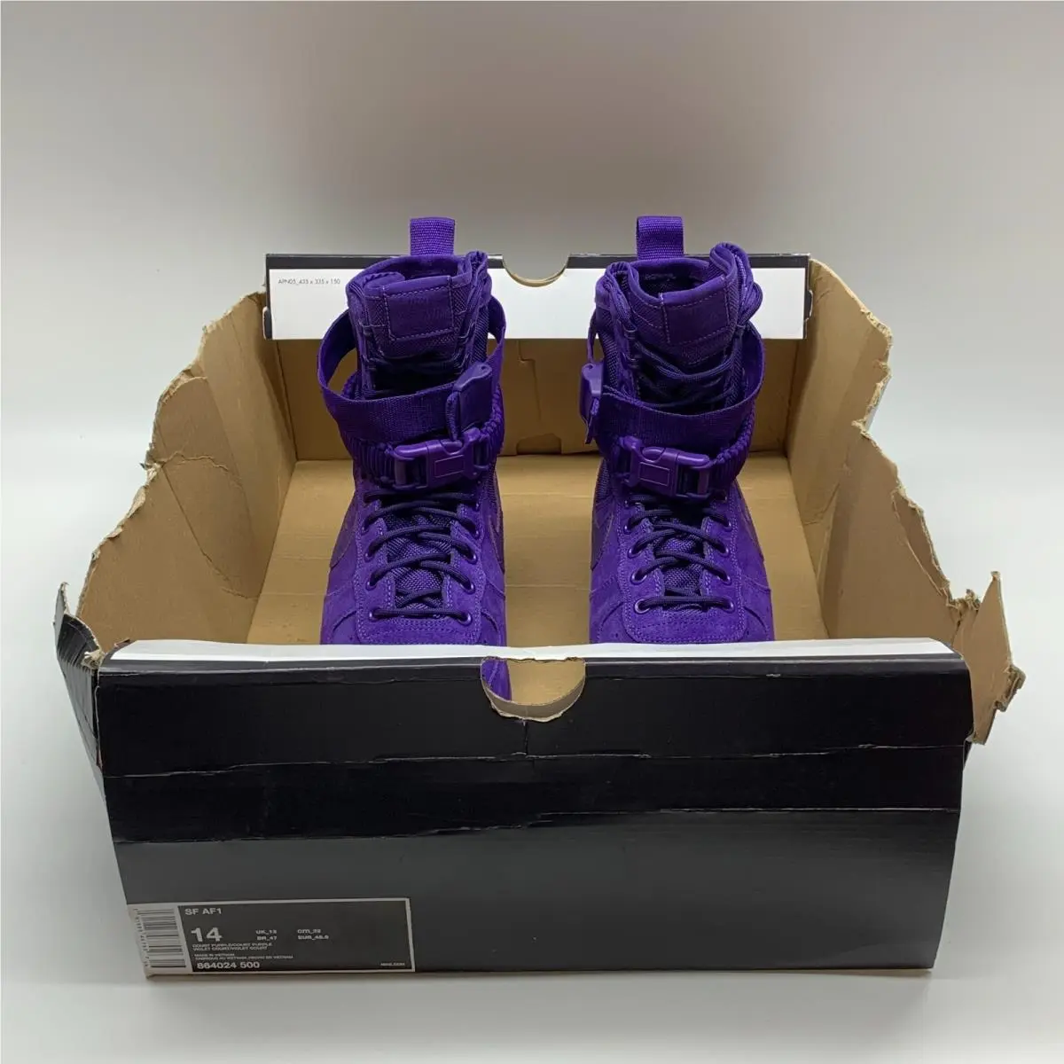 Nike shoes - Nike Air Force 1 - Air Force - 864024 500 - Purple (UPC: 191885467559) 6