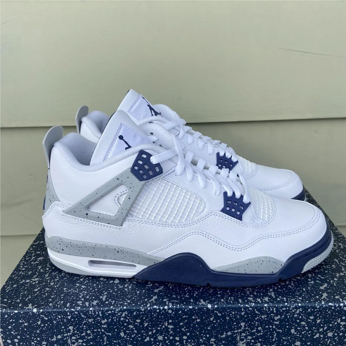 Nike shoes - Nike Air Jordan 4 - Air - DH6927-140 - Blue 1