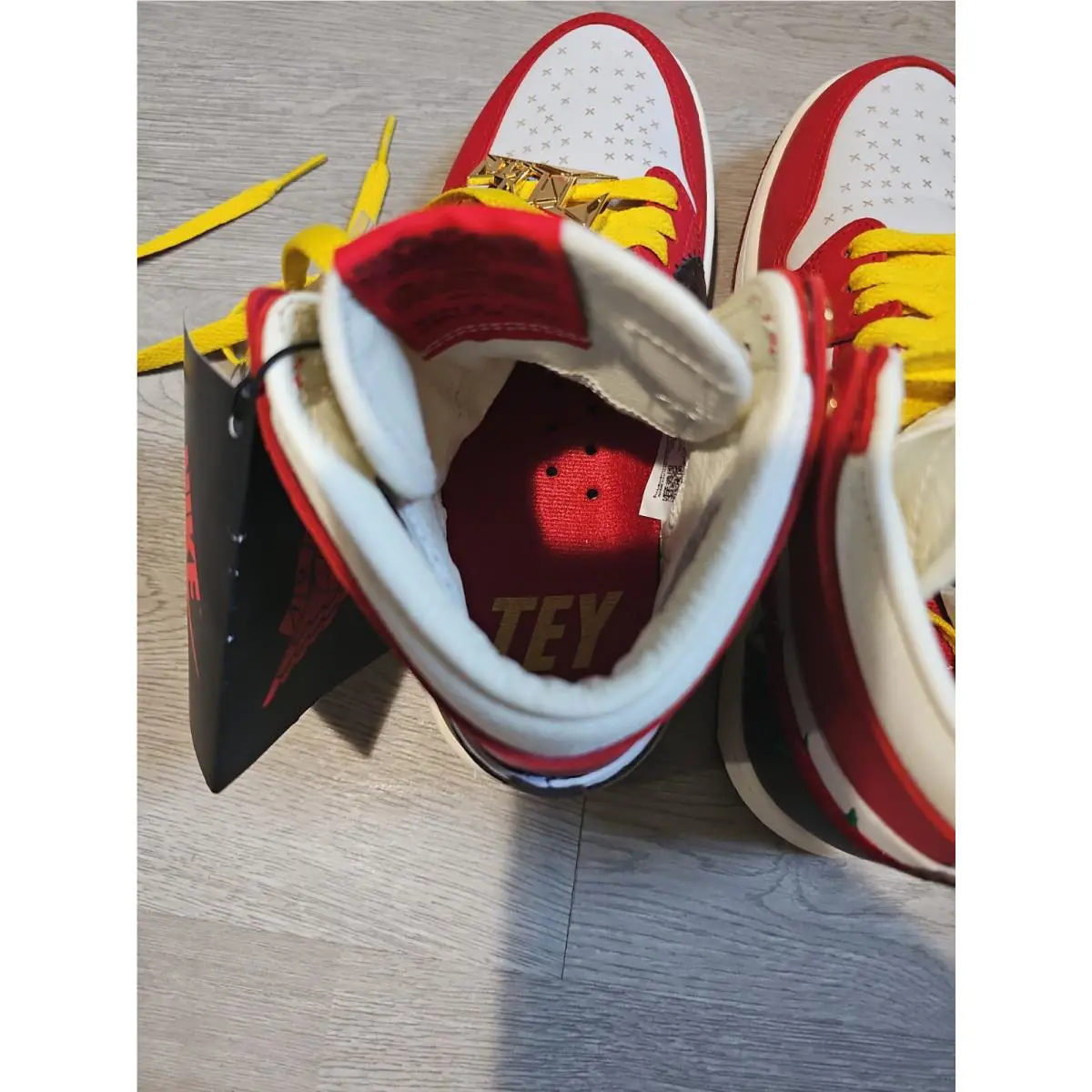 Nike shoes - air jordan 1 zoom - air zoom - FJ0604-601 - gym red/black-summit white (UPC: 196605141085) 8