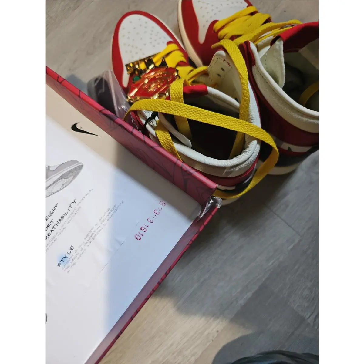 Nike shoes - air jordan 1 zoom - air zoom - FJ0604-601 - gym red/black-summit white (UPC: 196605141085) 10