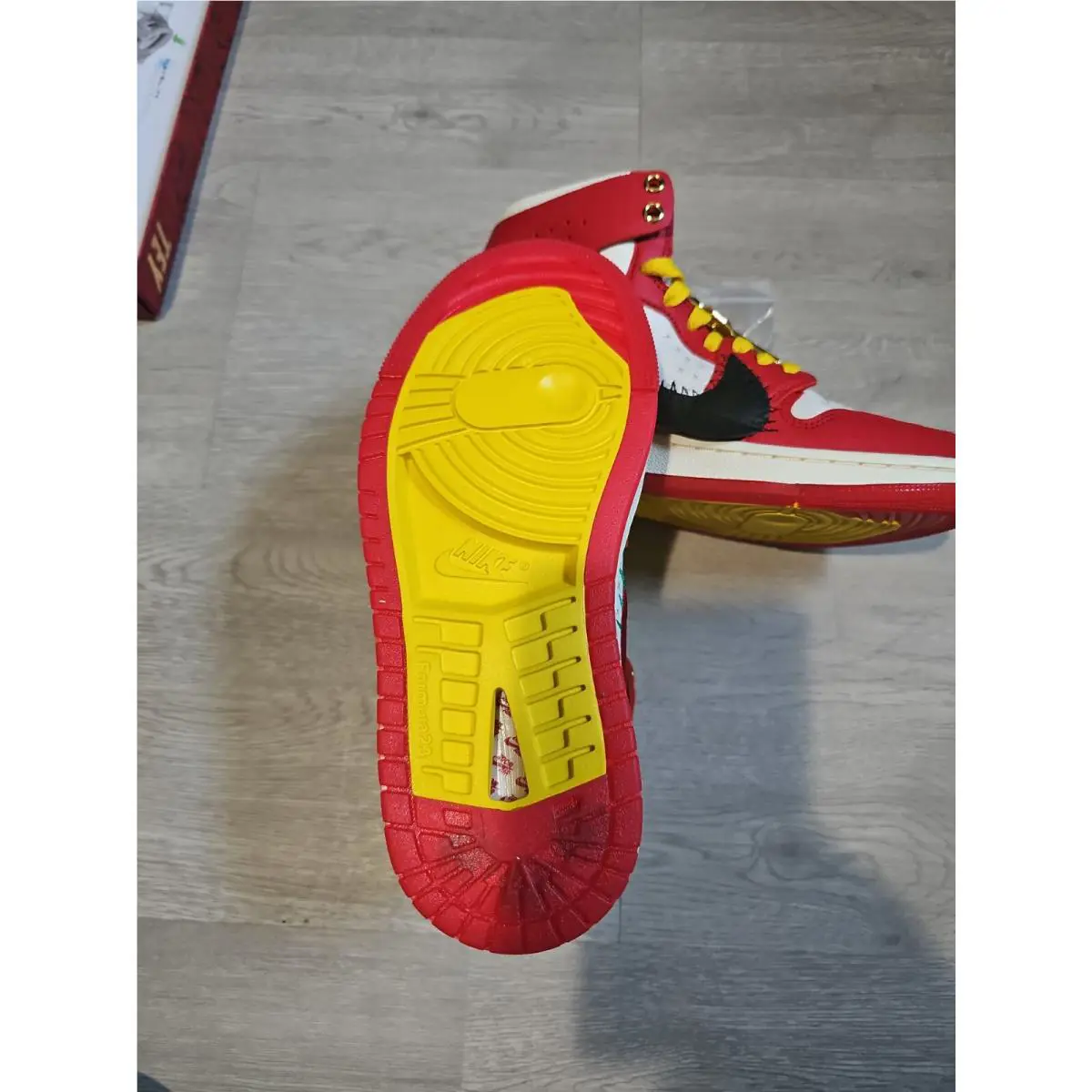 Nike shoes - air jordan 1 zoom - air zoom - FJ0604-601 - gym red/black-summit white (UPC: 196605141085) 0