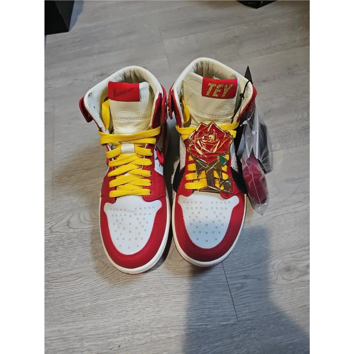 Nike shoes - air jordan 1 zoom - air zoom - FJ0604-601 - gym red/black-summit white (UPC: 196605141085) 3