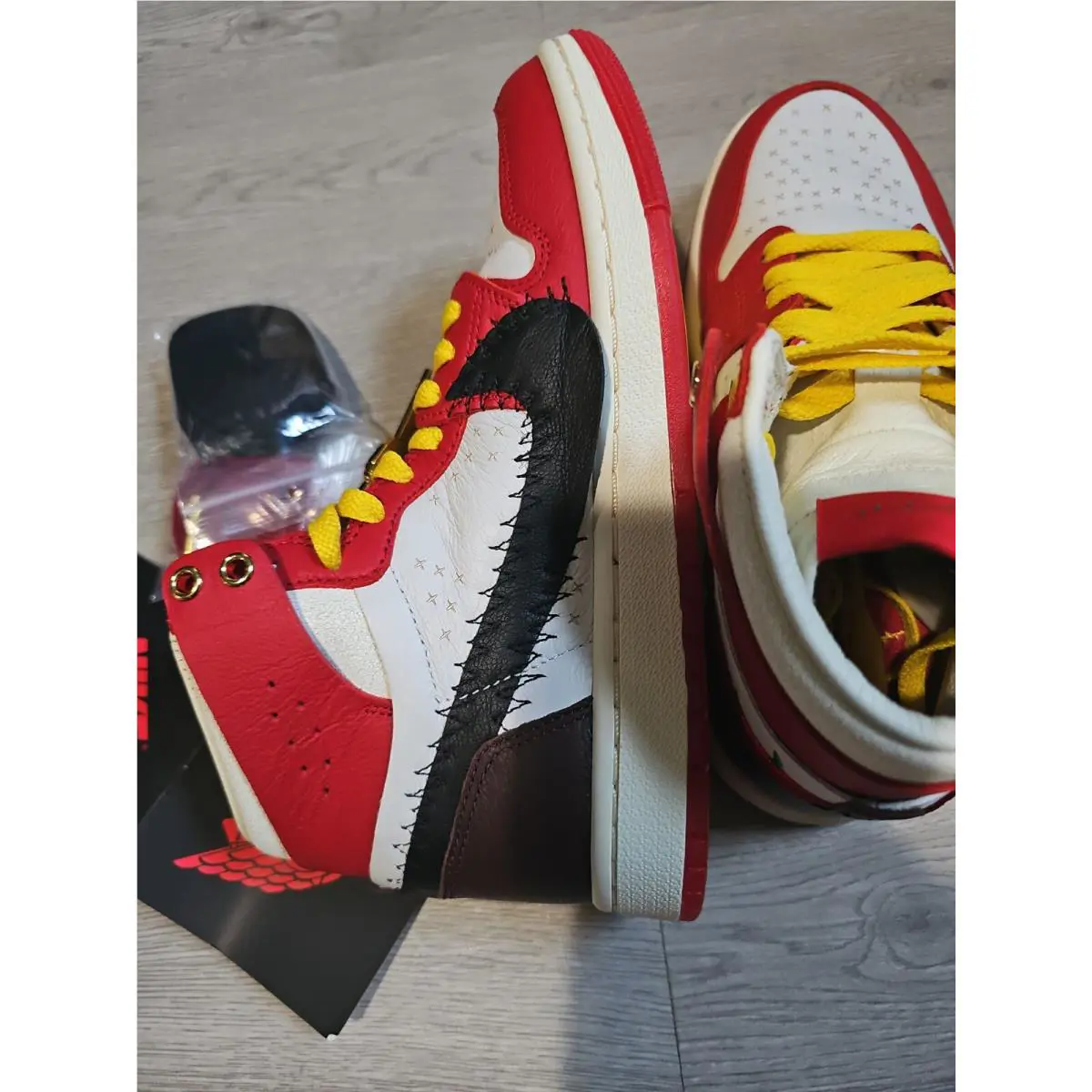 Nike shoes - air jordan 1 zoom - air zoom - FJ0604-601 - gym red/black-summit white (UPC: 196605141085) 7