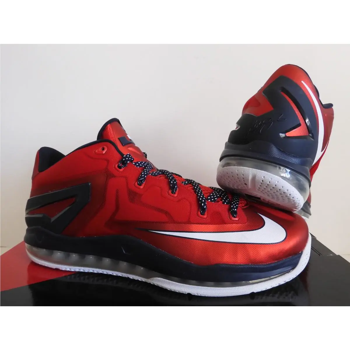 Nike shoes - Nike LeBron 11 - LeBron - 642849-614 - White (UPC: 885177833381) 0