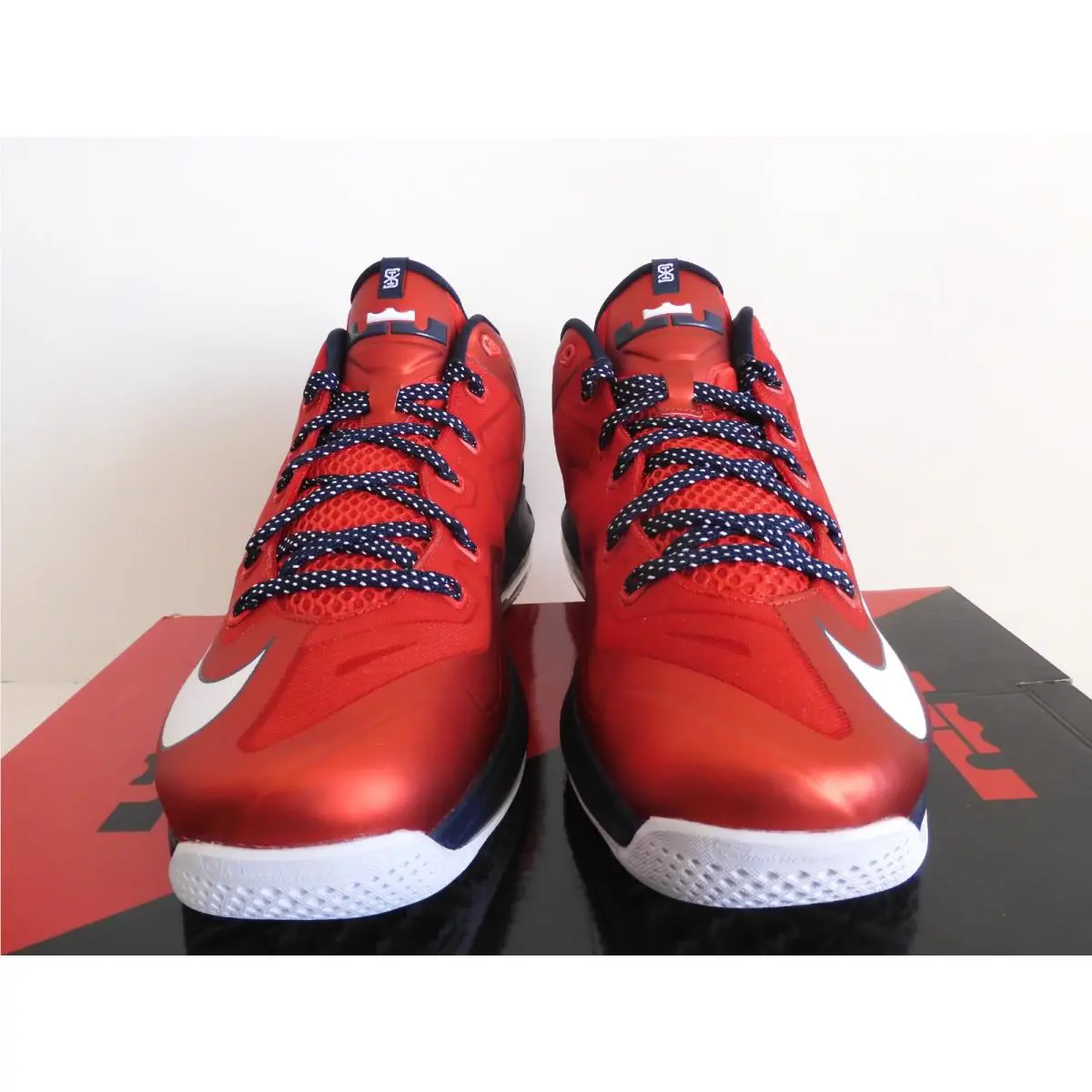Nike shoes - Nike LeBron 11 - LeBron - 642849-614 - White (UPC: 885177833381) 1