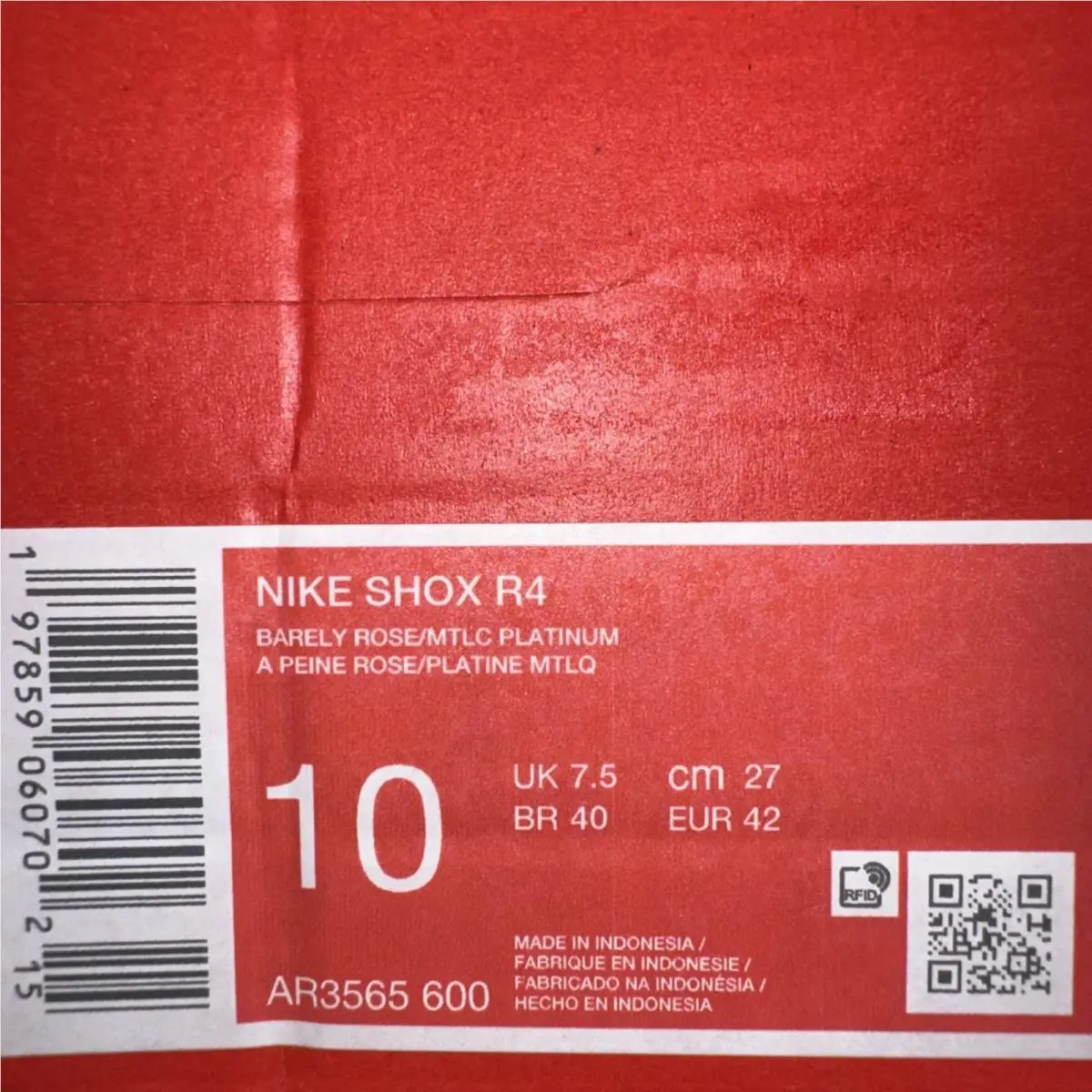Nike shoes - Nike Shox - Shox - AR3565-600 - Pink 4