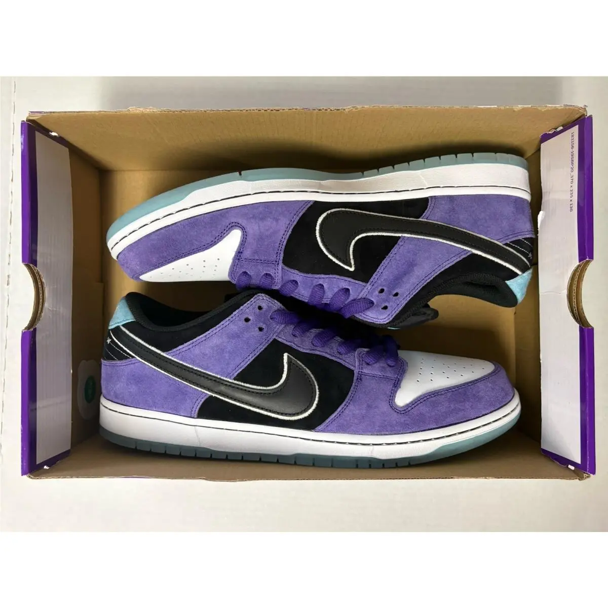Nike shoes - Nike SB Dunk Low Pro PRM - HJ0513-500 - Court Purple/Black-White (UPC: 197862702873) 6