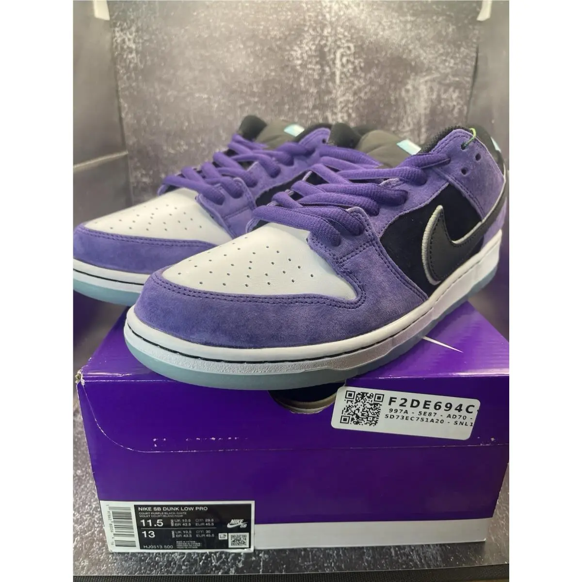 Nike shoes - Nike SB Dunk - Dunk - HJ0513-500 - Purple 5