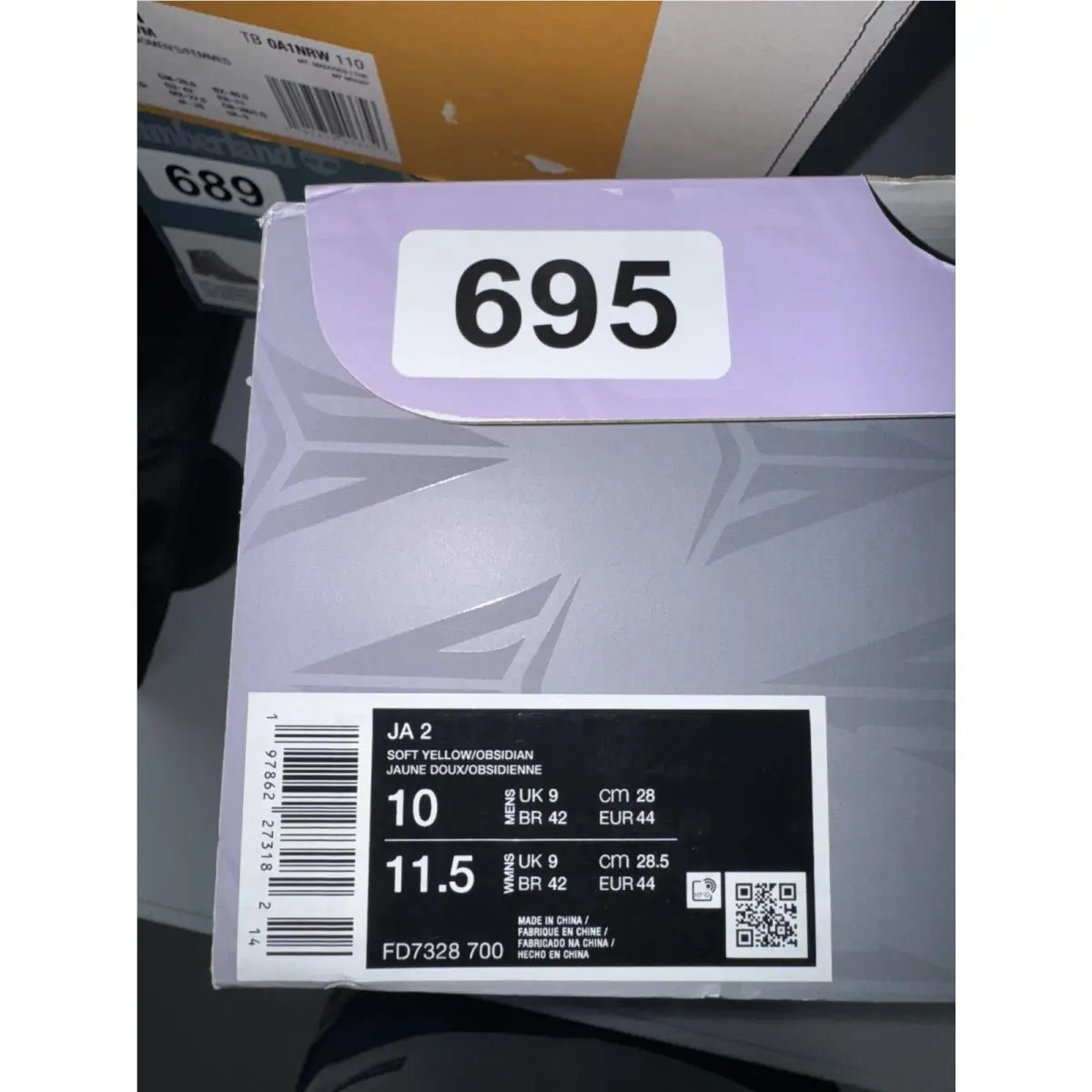 Nike shoes - Nike Ja 2 - FD7328-700 - Yellow 4