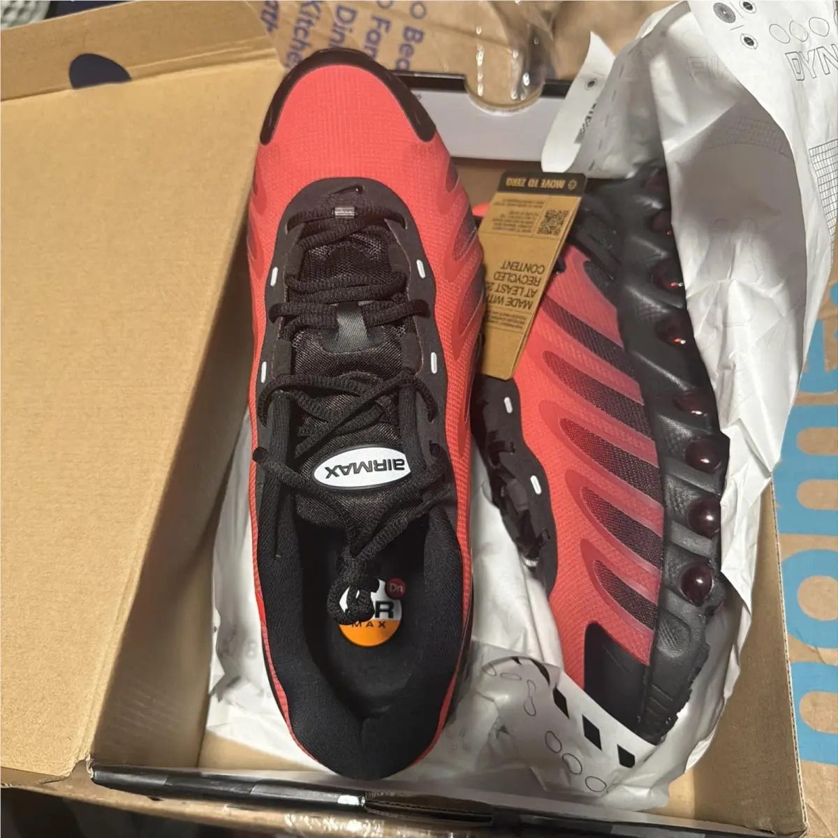 Nike shoes - Nike Air Max DN - Air Max - FQ7860008 - Black/University Red (UPC: 197860567818) 1