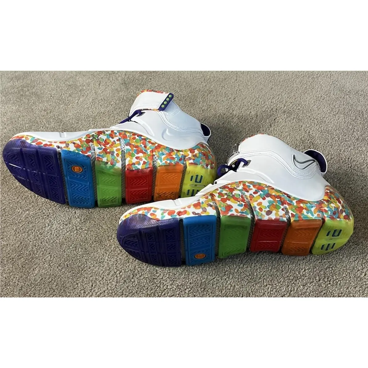 Nike shoes - Nike Zoom Lebron 4 - Zoom Lebron - DQ9310-100 - Multicolor (UPC: 0196152179715) 2