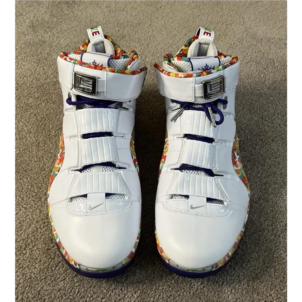 Nike shoes - Nike Zoom Lebron 4 - Zoom Lebron - DQ9310-100 - Multicolor (UPC: 0196152179715) 7