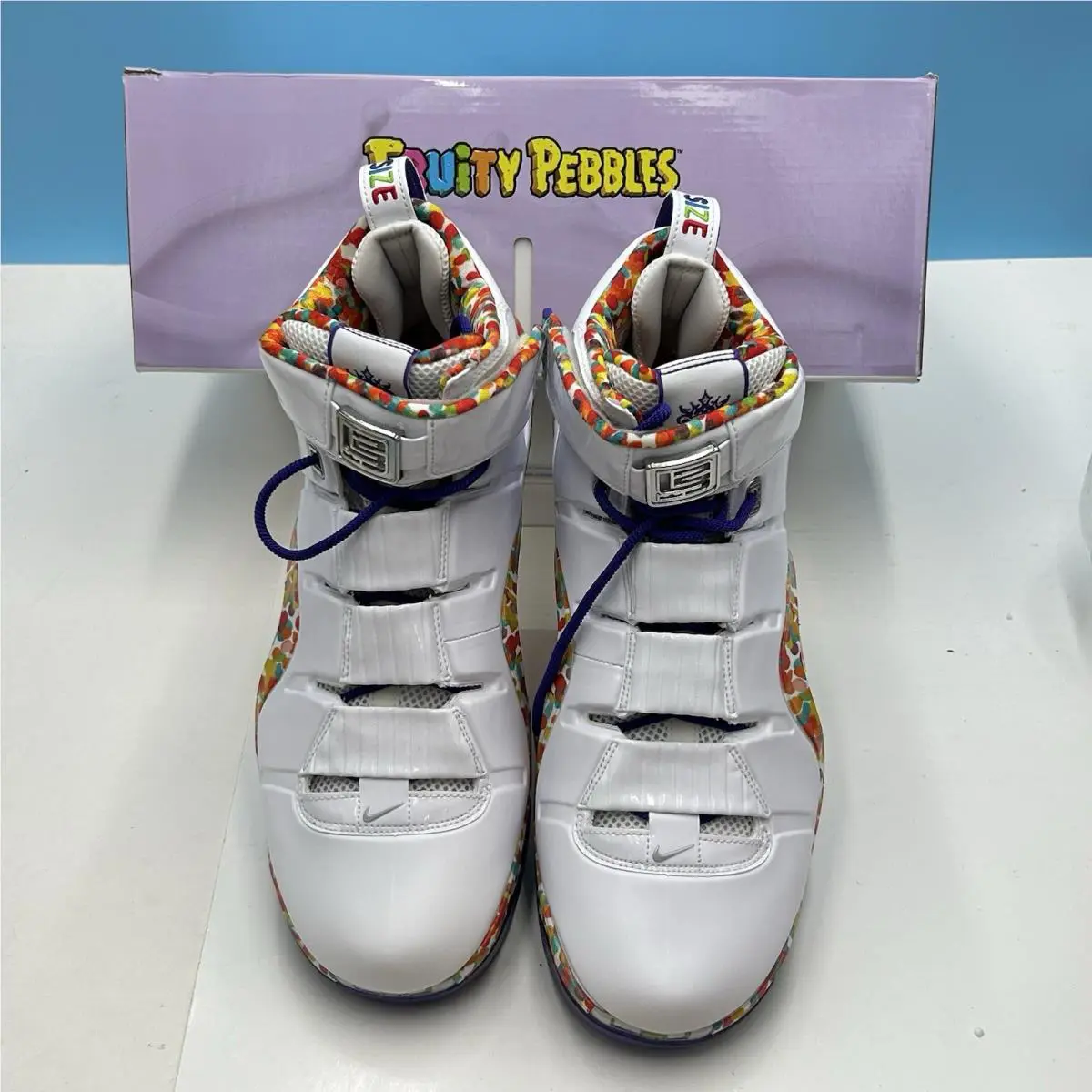 Nike shoes - Nike Zoom LeBron 4 - Zoom LeBron - DQ9310-100 - White 12