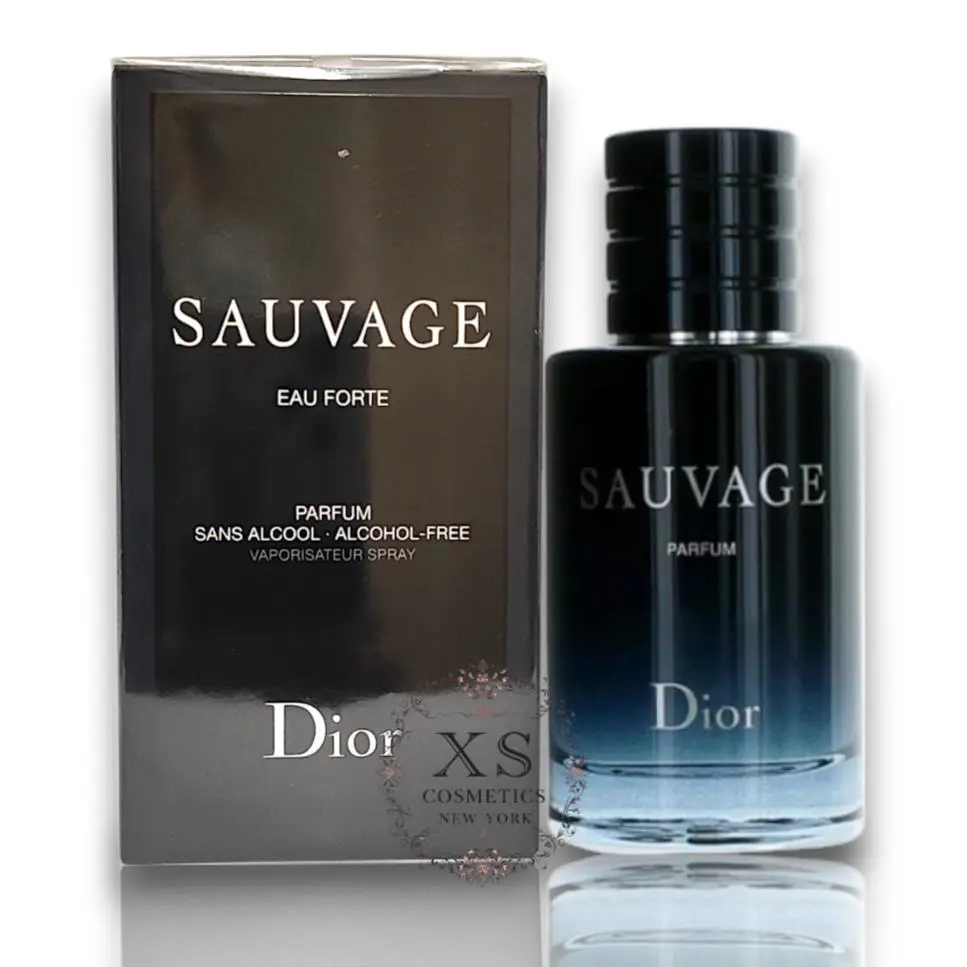 Sauvage by Christian  3.4 oz Eau Forte Parfum Spray For Men Alcohol Free by Dior