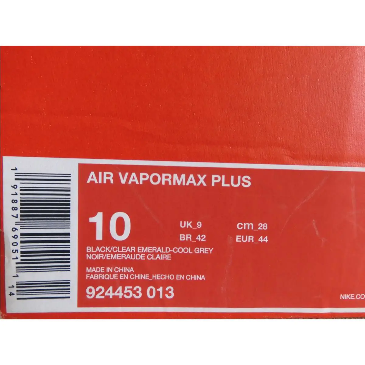 Nike shoes - Nike Air Vapormax Plus - Air Vapormax Plus - 924453-013 - Black (UPC: 191887690504) 3