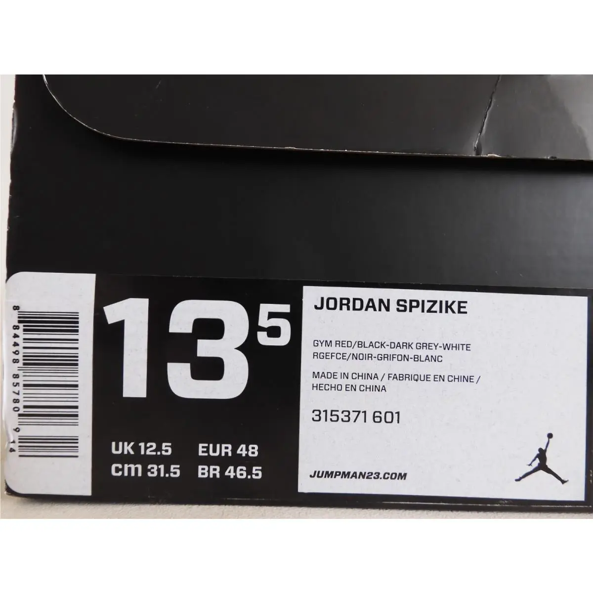Nike shoes - Jordan Spizike - Spizike - 315371-601 - Black 3